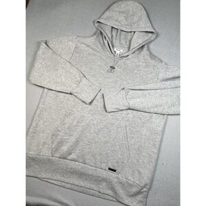Nine West Active Hoodie2X Poly/rayon/cotton Gray Super Soft‎ Gray Thumb Hole New